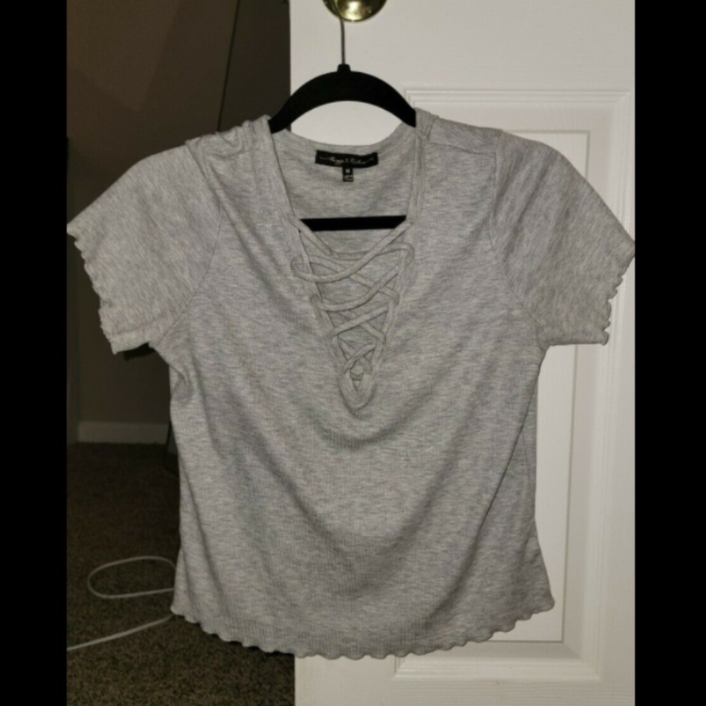 Raggs II Riches Women's T Shirt. V Neck